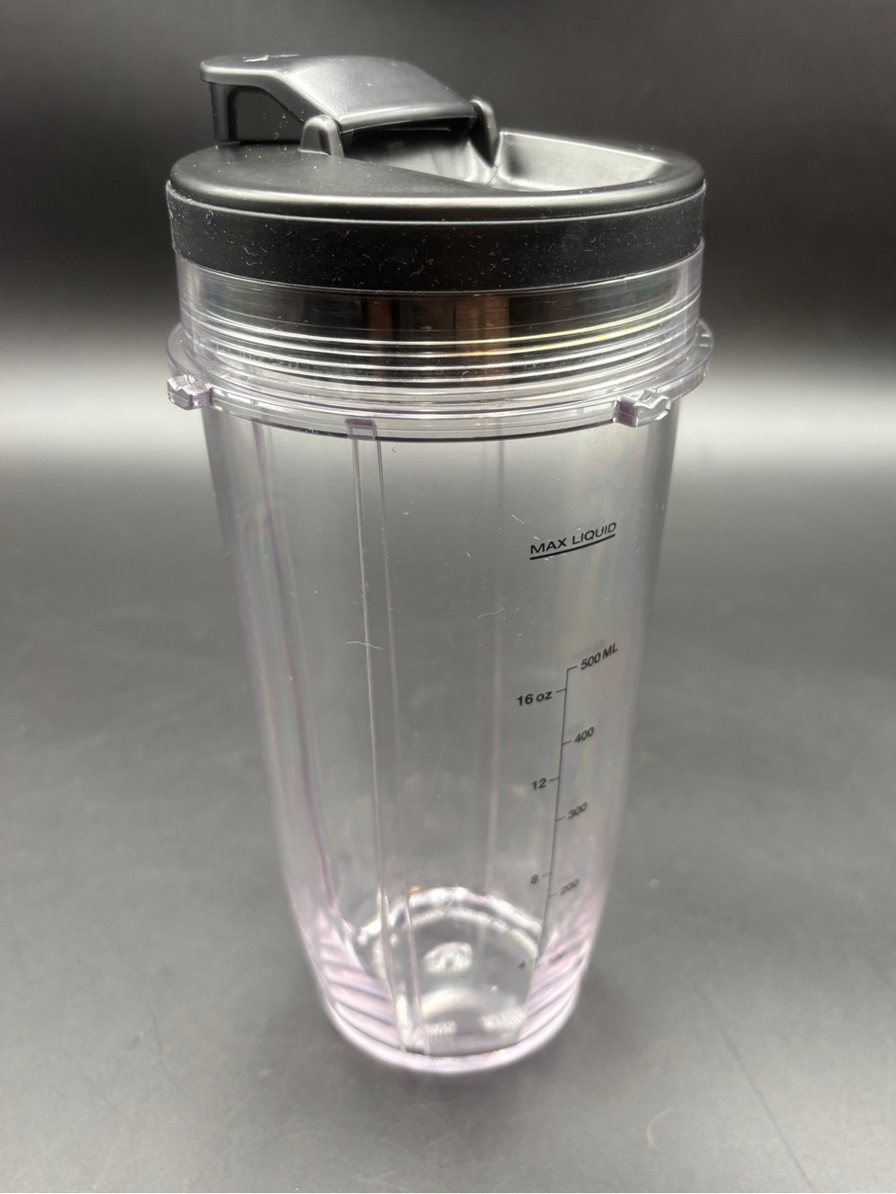 Genuine Nutri Ninja Single Serve 16 oz Blender Cup Jar w/ Sip & Seal Travel Lid
